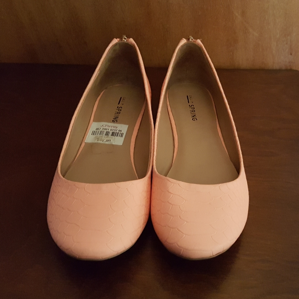Women's Shoes Size 6.5 Coral Peach - Picture 4 of 12